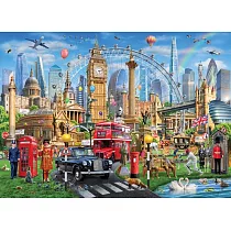 London 500 Piece Jigsaw Puzzle