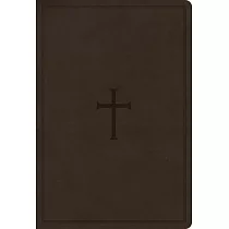 CSB Super Giant Print Reference Bible， Brown Leathertouch， Value Edition