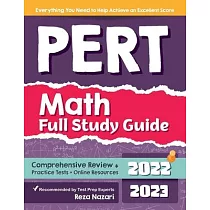 PERT Math Full Study Guide： Comprehensive Review + Practice Tests + Online Resources