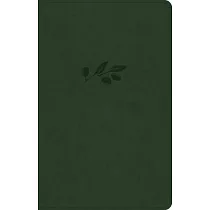 CSB Thinline Bible， Olive Leathertouch