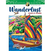 Creative Haven Wanderlust Color by Number