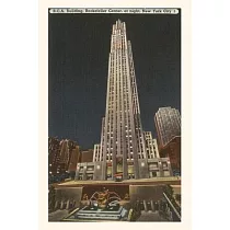 Vintage Journal RCA Building， Rockefeller Center， New York City