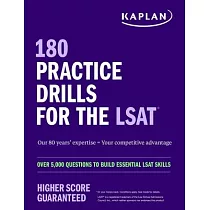 180 Practice Drills for the Lsat： Over 5，000 Questions to Build Essential LSAT Skills