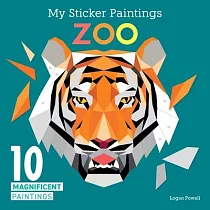 My Sticker Paintings： Zoo： 10 Magnificent Paintings