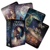 Oracle of the Universe： Divine Guidance from the Cosmos (44 Gilded Cards and 112─Page Full─Color Guidebook)