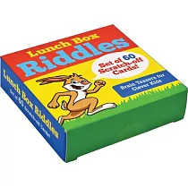 Lunch Box Riddles Scratch─Off Deck (60 Cards)