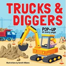 Trucks & Diggers： Pop─Up Book