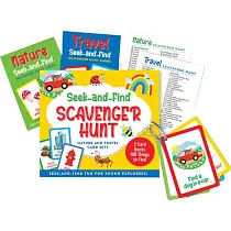 Seek─And─Find Scavenger Hunt Cards (2─Deck Pack)