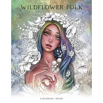 Wildflower Folk Coloring Book
