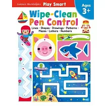 Play Smart Wipe─Clean Pen Control Ages 3─5： Dry Erase Handwriting Practice： Preschool Activity Book