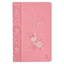 NLT Keepsake Holy Bible for Baby Girls Baptism Easter， New Living Translation， Pink