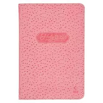 NLT New Testament with Psalms Keepsake Holy Bible for Baby Girls， New Living Translation， Pink