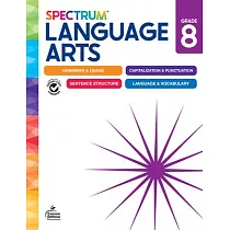 Spectrum Language Arts Workbook， Grade 8