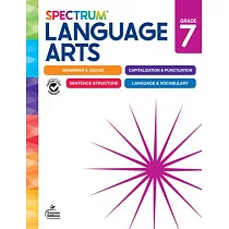 Spectrum Language Arts Workbook， Grade 7
