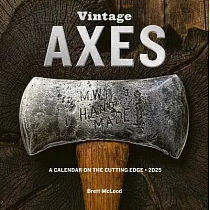 Vintage Axes Wall Calendar 2025： A Calendar on the Cutting Edge