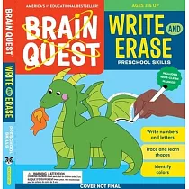 Brain Quest Write and Erase： Preschool Skills