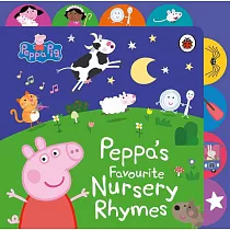 粉紅豬小妹最愛童謠合輯(硬頁頁籤書)Peppa Pig： Peppa’s Favourite Nursery Rhymes： Tabbed Board Book