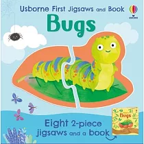 Usborne First Jigsaws and Book： Bugs