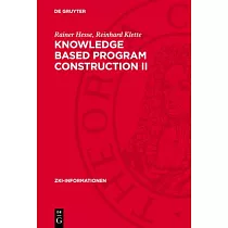 Knowledge Based Program Construction II