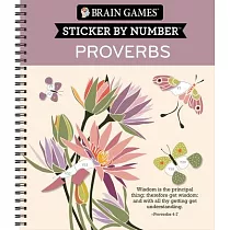 Brain Games ─ Sticker by Number： Proverbs