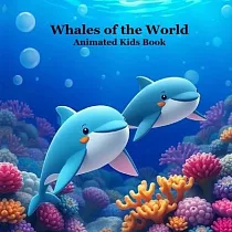 Whales of the World Kids Book with Animated Pictures： Great Book About Whales for Younger Children