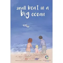 Small Boat In A Big Ocean