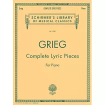 葛利格：鋼琴抒情小品 鋼琴樂譜 (Schirmer版)