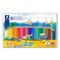 【STAEDTLER 施德樓】ABS水彩色鉛筆組 36色