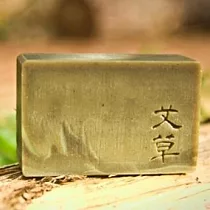 文山手作皂─淨身艾草_洗滌身心 淨身除穢(所有膚質適用)