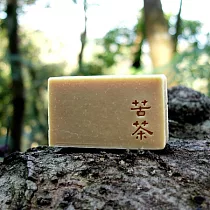 文山手作皂─苦茶洗頭皂_深層清潔毛囊調理頭皮(中/油性頭皮)