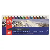 【CDA 瑞士卡達】NEOCOLOR II 專業水溶性蠟筆 30色