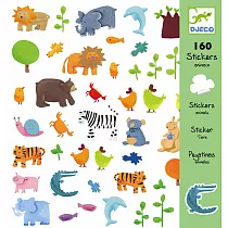【Djeco智荷】貼紙系列?可愛動物篇