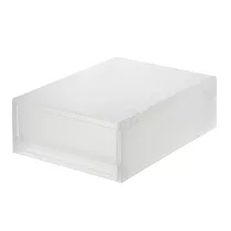 [MUJI無印良品]PP盒/淺型(正反疊)