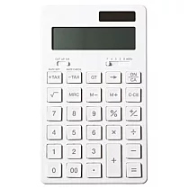 [MUJI無印良品]計算機/12位淺灰