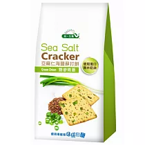 【統一生機】亞麻仁海鹽蘇打餅─蕎麥青蔥 168g/袋