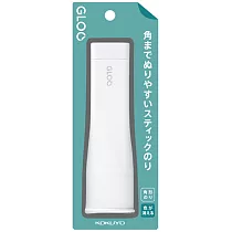 KOKUYO GLOO 方形口紅膠消色型─L藍(40g)1入