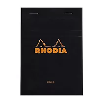 【Rhodia】N°13 上掀式筆記本_橫線內頁80張_黑色