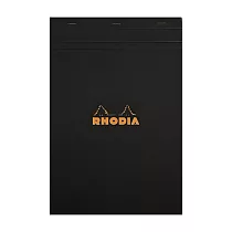 【Rhodia】N°18 上掀式筆記本_空白內頁80張_ 黑色