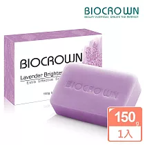 【BIOCROWN百匡】薰衣草袪印舒眠潔顏皂 150g
