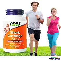 NOW健而婷 鯊魚軟骨(100顆/瓶)