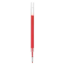 [MUJI無印良品]自由換芯滑順膠墨筆芯/ 紅0.5mm