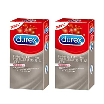 Durex杜蕾斯 超薄裝更薄型 保險套 10入裝*2組