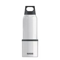 瑞士百年 SIGG? H&C不銹鋼保溫瓶(附杯) 500ml (純雪)
