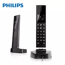 PHILIPS飛利浦 M3501B/96 Linea V設計款無線電話/黑
