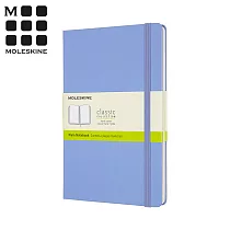 博客來 Moleskine 經典軟皮筆記本季節限定色 口袋 空白繡球藍