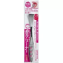 日本綠鐘+QQ不銹鋼安全刮舌苔棒(QQ─D82)