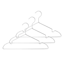 [MUJI無印良品]鋁製洗滌用衣架/3支組/肩帶型/約寬42cm
