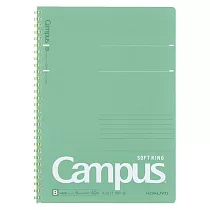 KOKUYO Campus 軟線圈筆記本點線B罫B5─綠