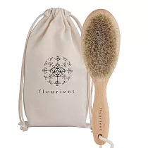 Fleurient芙樂莉 天然馬毛美體按摩刷─乾刷專用(附收納袋)