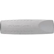輝柏FABER─CASTELL 2001握得住粗型安全筆套橡皮擦 (三入裝)/ 灰